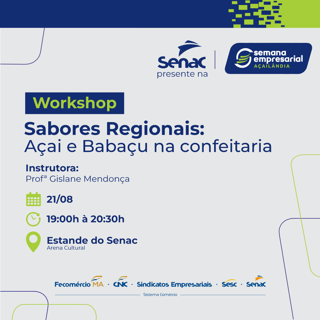 Sabores Regionais: Açaí e Babaçu na confeitaria
